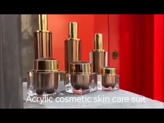 Paquet de soins de la peau cosmétique acrylique personnalisable de haute qualité
